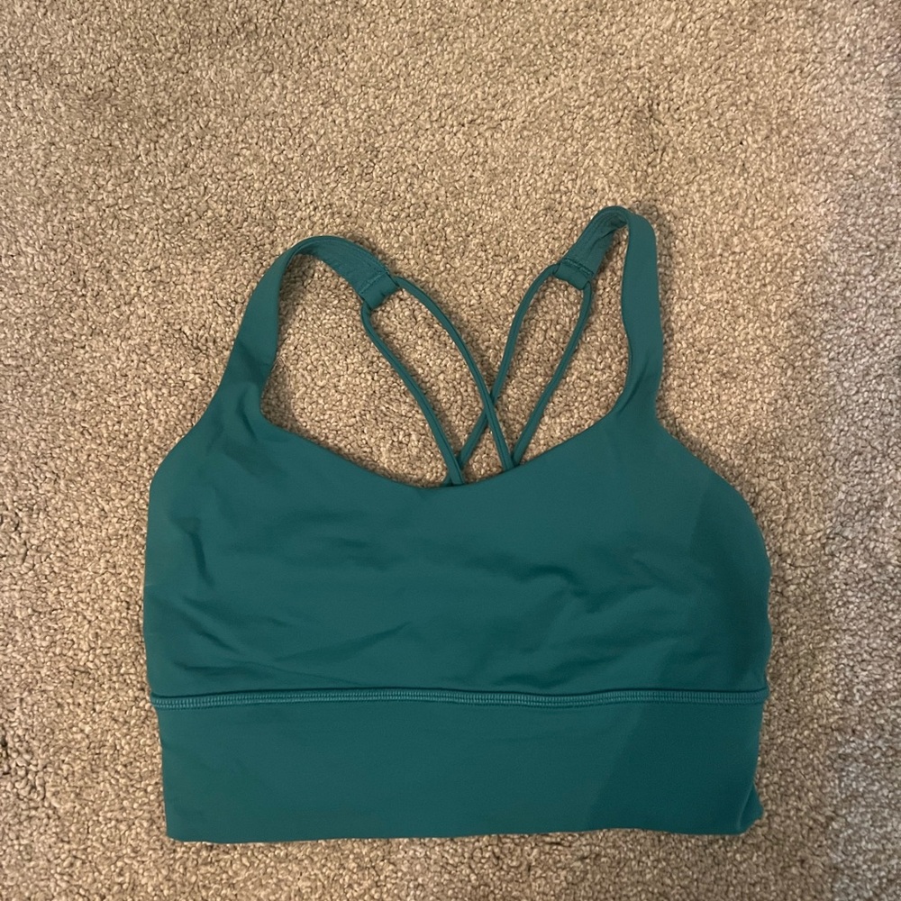 lululemon Free to Be Longline Bra Teal